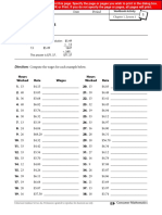 Consumer Math Workbook