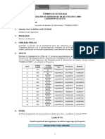 TDR Liquidadores de Oficio Cajamarca