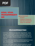 Asal Usul Muhammadiyah