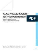 Capacitors and Reactors