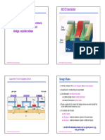 Design Rules: Bridges Between Technology Capability and Design Considerations