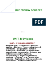 Renewable Energy Sources: RES Unit 4 1