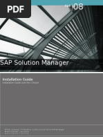 Sap Solution Manager - Installation Guide - Install Guide Oracle/Aix