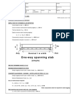 RC Slab Design (BS8110)