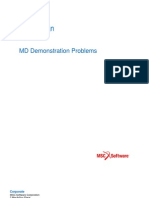 MD Nastran Demonstration Problems 2010