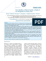 The Effect of Service Quality On Patient Loyalty A Study of Q4