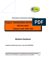 Engineering Materials Lec Notes Iprc Kigali