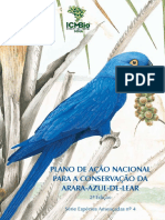 Plano de Ação Nacional para Conservação Da Arara-Azul-De-Lear