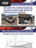 Mine Haul Road Design and Road Safety PDF