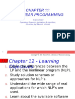 CH 11 Non Linear Programming