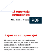 Reportaje Periodístico