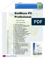 COHERENCIA CARDIACA - EJERCICIO Respiratorio - Manual - Emwave PDF