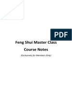 Feng Shui Master Class Course Notes PDF