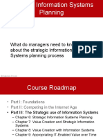 Strategic Information Systems Planning