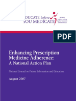 Enhancing Prescription Medication Adherence - An Action Plan PDF