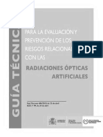 Guía Técnica Radiaciones Ópticas