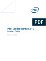 Intel® Desktop Board DX79TO Product Guide: Order Number: G44000-001