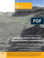 Estrategias para Un Desarrollo Urbano Ordenado y Sustentable