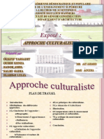 Approche Culturaliste 01