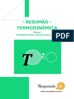 Resumao de Termodinamica Calor e Gases Do Responde Ai