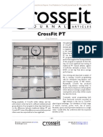 Crossfit PT: Crossfit Journal Article Reprint. First Published in Crossfit Journal Issue 28 - December 2004