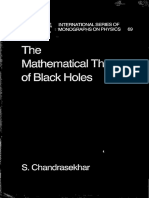 Chandrasekhar S. The Mathematical Theory of Black Holes PDF