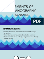 Elements of Oceanography 