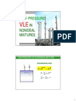 VLE in Nonideal Mixtures