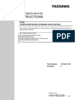 (Cd光碟 - 操作手冊) Motoman-mh180 Instructions