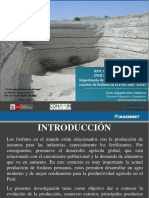 Importancia de La Producción y Comercio Exterior de Fosfatos en El Perú 2001 - 02015