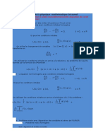 Equation de La Physique Mathématique