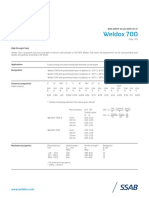 107 Weldox 700 Uk Data Sheet