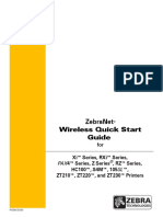 Wireless Quick Start Guide: Zebranet