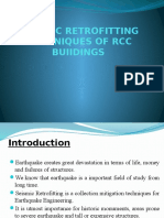 Seismic Retrofitting Techniques of RCC Buiidings