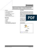 N-Channel, Enhancement-Mode, Vertical DMOS FET: Features Description