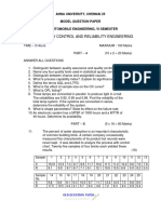 At345 Quality Control and Reliability Engineering