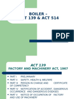 BOILER - Act 139