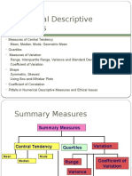 Numerical Descriptive Measures 1