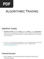 Algorthmic Trading