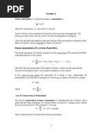 Linear Momentum: in Classical Mechanics, Momentum Is:: Depend