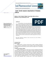 Review: Cardio Vascular Complication of Diabetes Mellitus