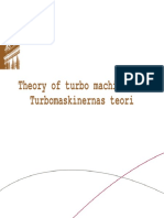 Theory of Turbo Machinery / Turbomaskinernas Teori