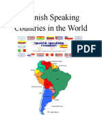 Spanish Speaking Countries in The World