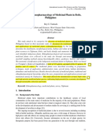 Study of Ethnopharmacology of Medicinal Plants in Iloilo, Philippines-1 by Rey G. Tantiado PDF