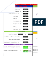 Column Design With Excel