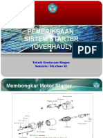 Pemeriksaan Motor Stater