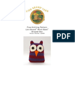 Free Knitting Pattern Lion Brand Wool-Ease Striped Owl