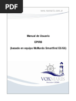 Manual de Usuario EPIRB (Basado en Equipo McMurdo Smartfind E5/G5)