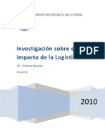 Investigación Sobre El Impacto de La Logística