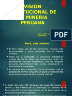 Vision Institucional de La Mineria Peruana